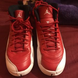 Jordan’s 12 red & white